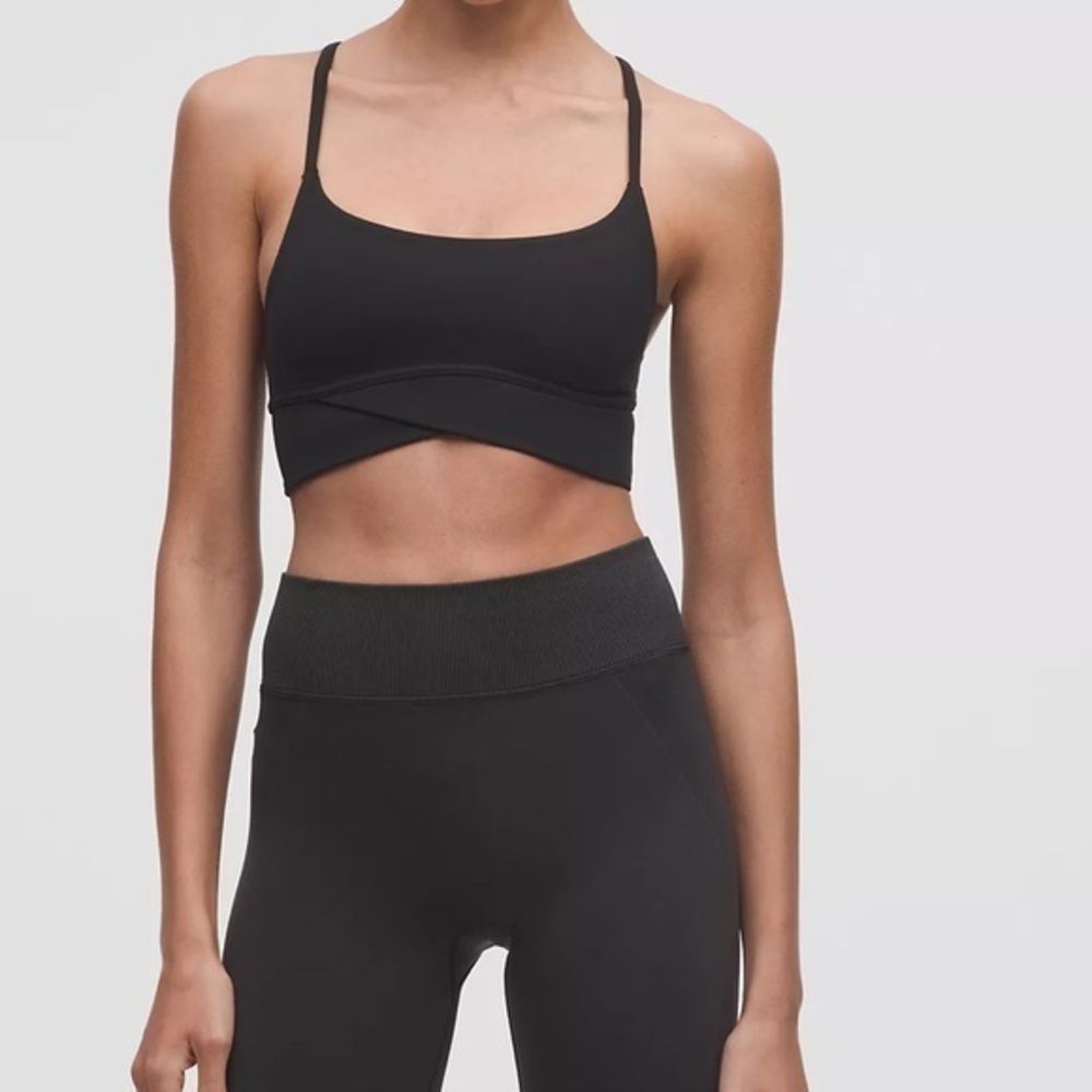 Lululemon Wunder Train Strappy Wrapped Bra